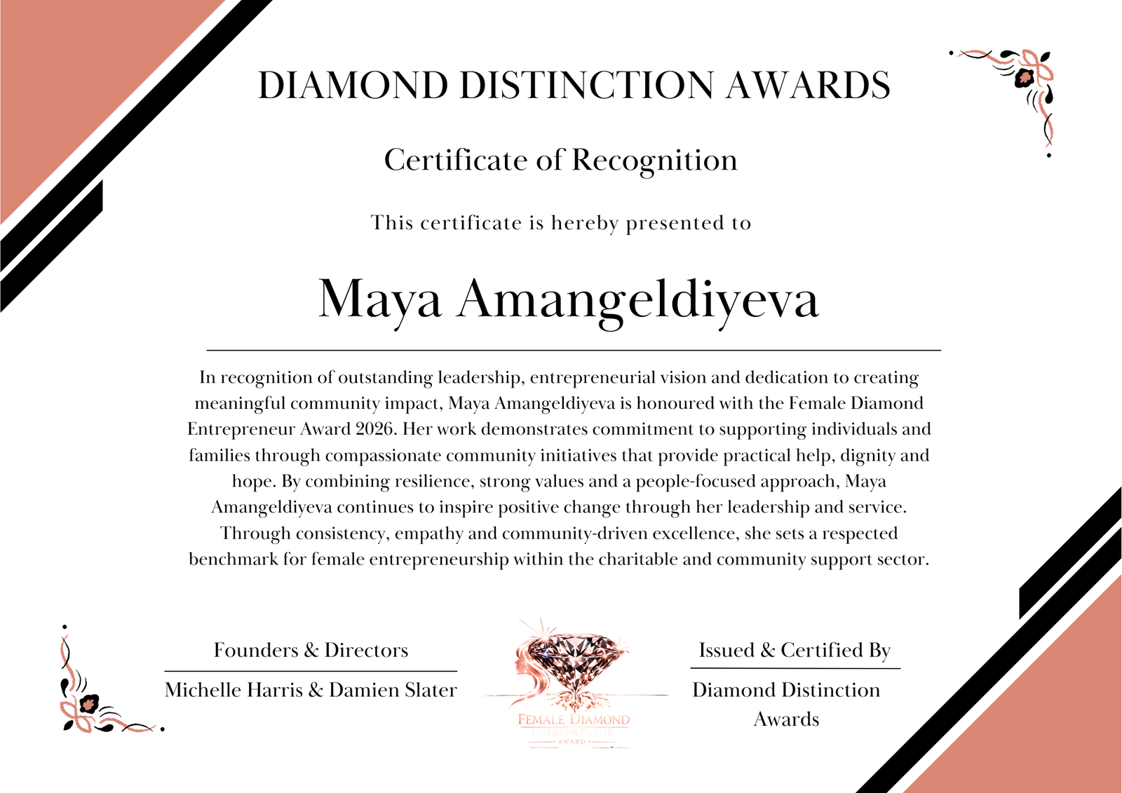 Maya Amangeldiyeva Certificate (1)