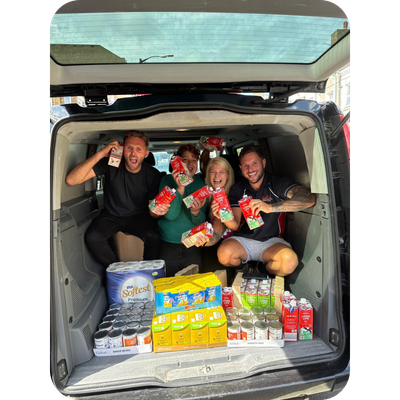 Food bank volunteers (3)