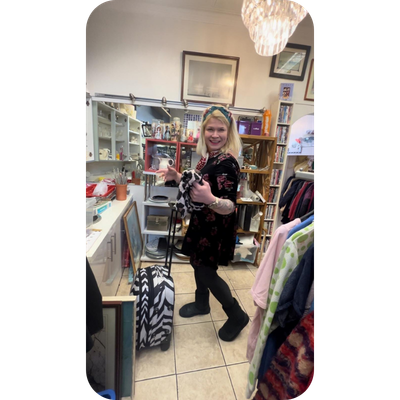 Winter in old freeshop