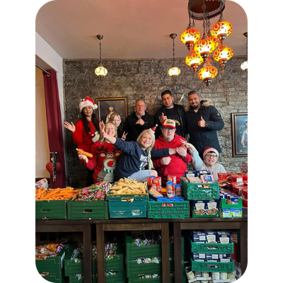Christmas food bank